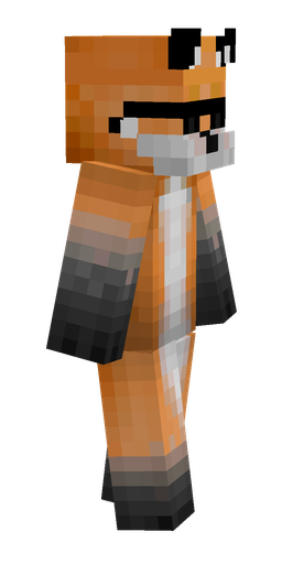Black skin: body, right side render