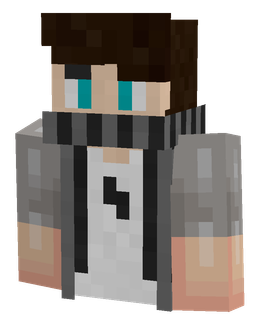 Black skin: bust render