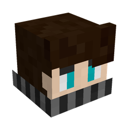 Black skin: head render