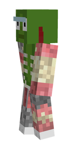 Classic skin: body, left side render