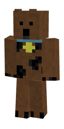 Brown skin: body, front render