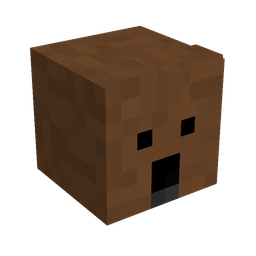 Brown skin: head render