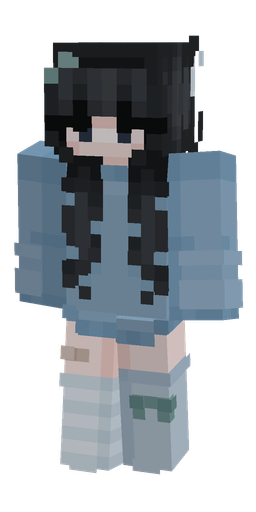 Black skin: body, front render