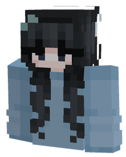 Black skin: bust render