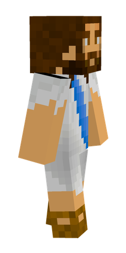 Brown skin: body, right side render