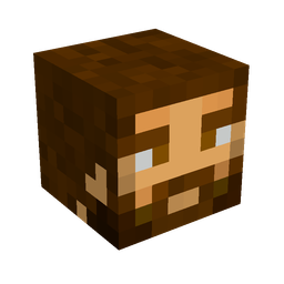 Brown skin: head render