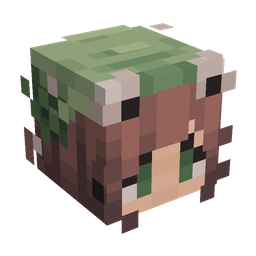Green skin: head render