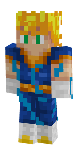 Blue skin: body, front render