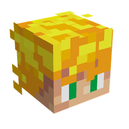 Blue skin: head render