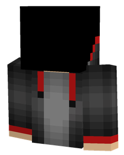 Black skin: bust render