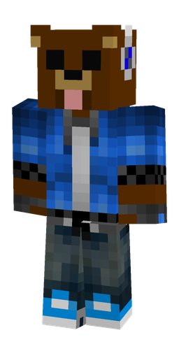 Black skin: body, front render