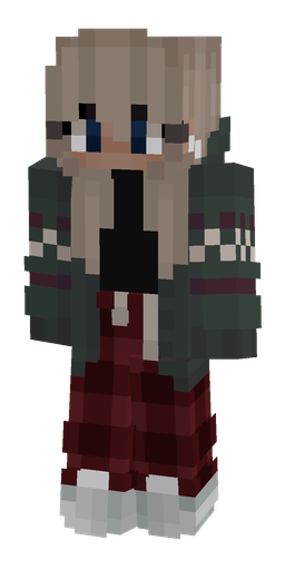 Black skin: body, front render
