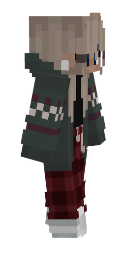 Black skin: body, right side render
