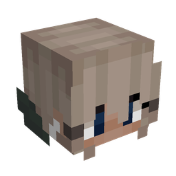 Black skin: head render