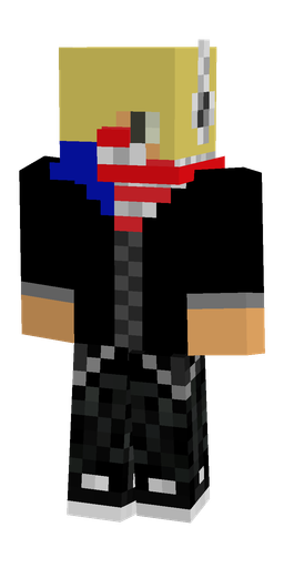 Black skin: body, front render