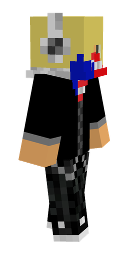Black skin: body, right side render