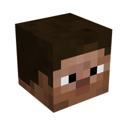Black skin: head render