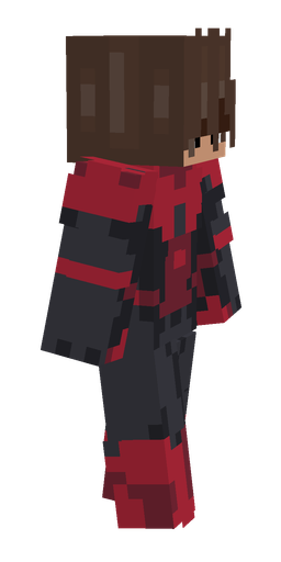 Black skin: body, right side render