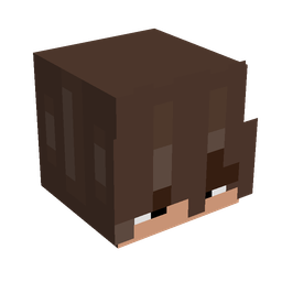Black skin: head render