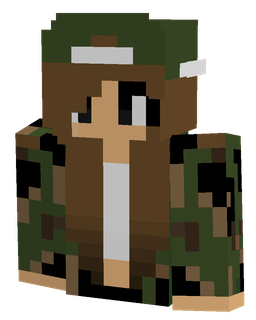 Brown skin: bust render