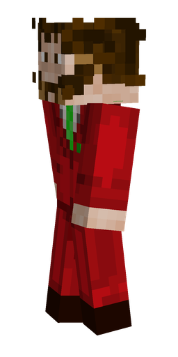 Black skin: body, left side render