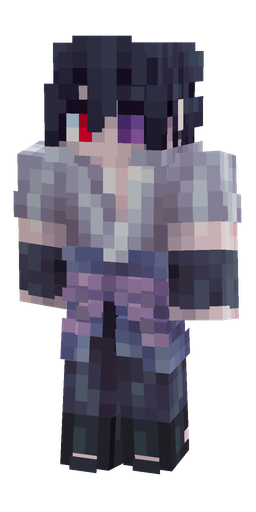 Blue skin: body, front render