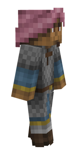 Black skin: body, right side render