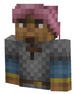 Black skin: bust render