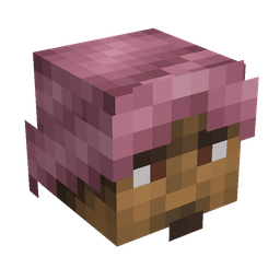 Black skin: head render