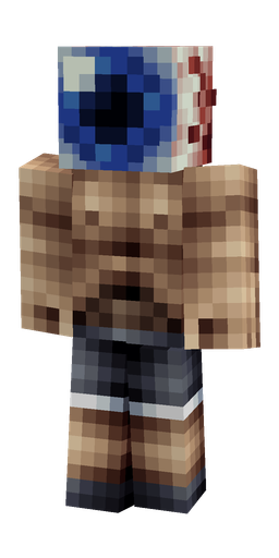 Black skin: body, front render