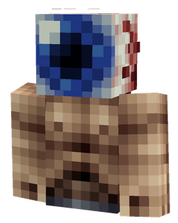 Black skin: bust render