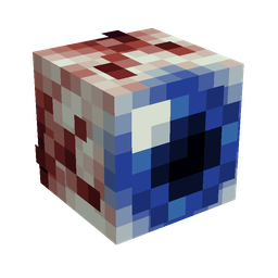 Black skin: head render