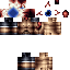 Black skin: raw texture render