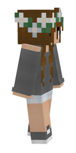 Brown skin: body, right side render