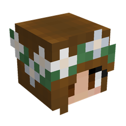 Brown skin: head render