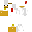 Classic skin: raw texture render