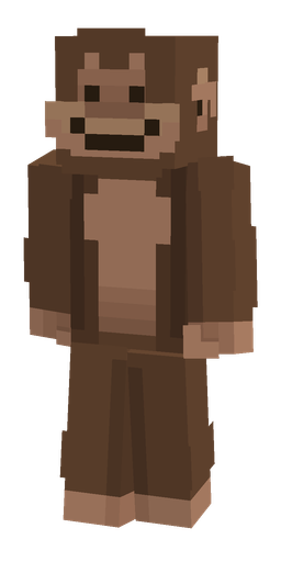 Brown skin: body, front render