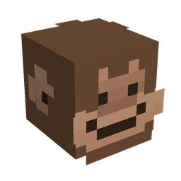 Brown skin: head render