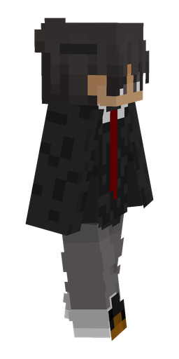 Black skin: body, right side render