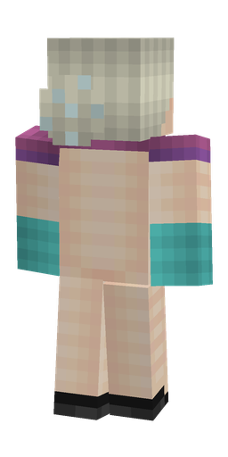 Classic skin: body, back render
