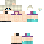 Classic skin: raw texture render