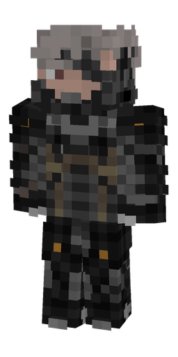 Black skin: body, front render