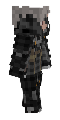 Black skin: body, right side render