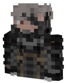 Black skin: bust render