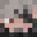 Black skin: face render