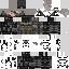 Black skin: raw texture render