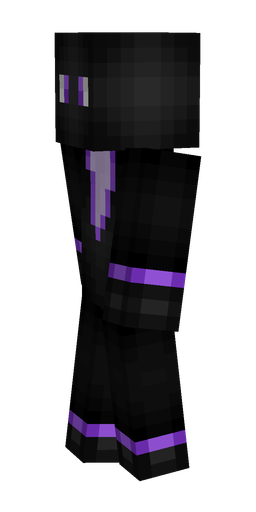 Black skin: body, left side render