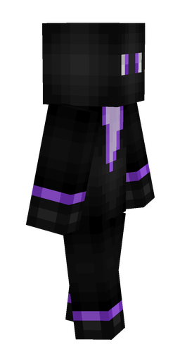 Black skin: body, right side render
