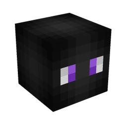 Black skin: head render