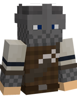 Black skin: bust render